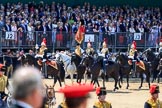 during Trooping the Colour {iptcyear4}, The Queen's Birthday Parade at Horse Guards Parade, Westminster, London, 9 June 2018, 11:58.