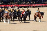 during Trooping the Colour {iptcyear4}, The Queen's Birthday Parade at Horse Guards Parade, Westminster, London, 9 June 2018, 12:00.