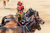 during Trooping the Colour {iptcyear4}, The Queen's Birthday Parade at Horse Guards Parade, Westminster, London, 9 June 2018, 12:02.