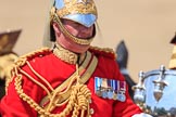 during Trooping the Colour {iptcyear4}, The Queen's Birthday Parade at Horse Guards Parade, Westminster, London, 9 June 2018, 12:04.