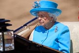 during Trooping the Colour {iptcyear4}, The Queen's Birthday Parade at Horse Guards Parade, Westminster, London, 9 June 2018, 12:15.
