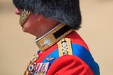 during Trooping the Colour {iptcyear4}, The Queen's Birthday Parade at Horse Guards Parade, Westminster, London, 9 June 2018, 12:15.