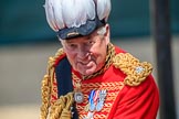 during Trooping the Colour {iptcyear4}, The Queen's Birthday Parade at Horse Guards Parade, Westminster, London, 9 June 2018, 12:16.
