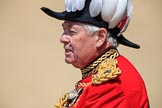during Trooping the Colour {iptcyear4}, The Queen's Birthday Parade at Horse Guards Parade, Westminster, London, 9 June 2018, 12:17.