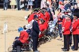 during Trooping the Colour {iptcyear4}, The Queen's Birthday Parade at Horse Guards Parade, Westminster, London, 9 June 2018, 12:18.