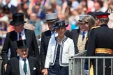 during Trooping the Colour {iptcyear4}, The Queen's Birthday Parade at Horse Guards Parade, Westminster, London, 9 June 2018, 12:21.