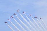 during Trooping the Colour {iptcyear4}, The Queen's Birthday Parade at Horse Guards Parade, Westminster, London, 9 June 2018, 13:02.