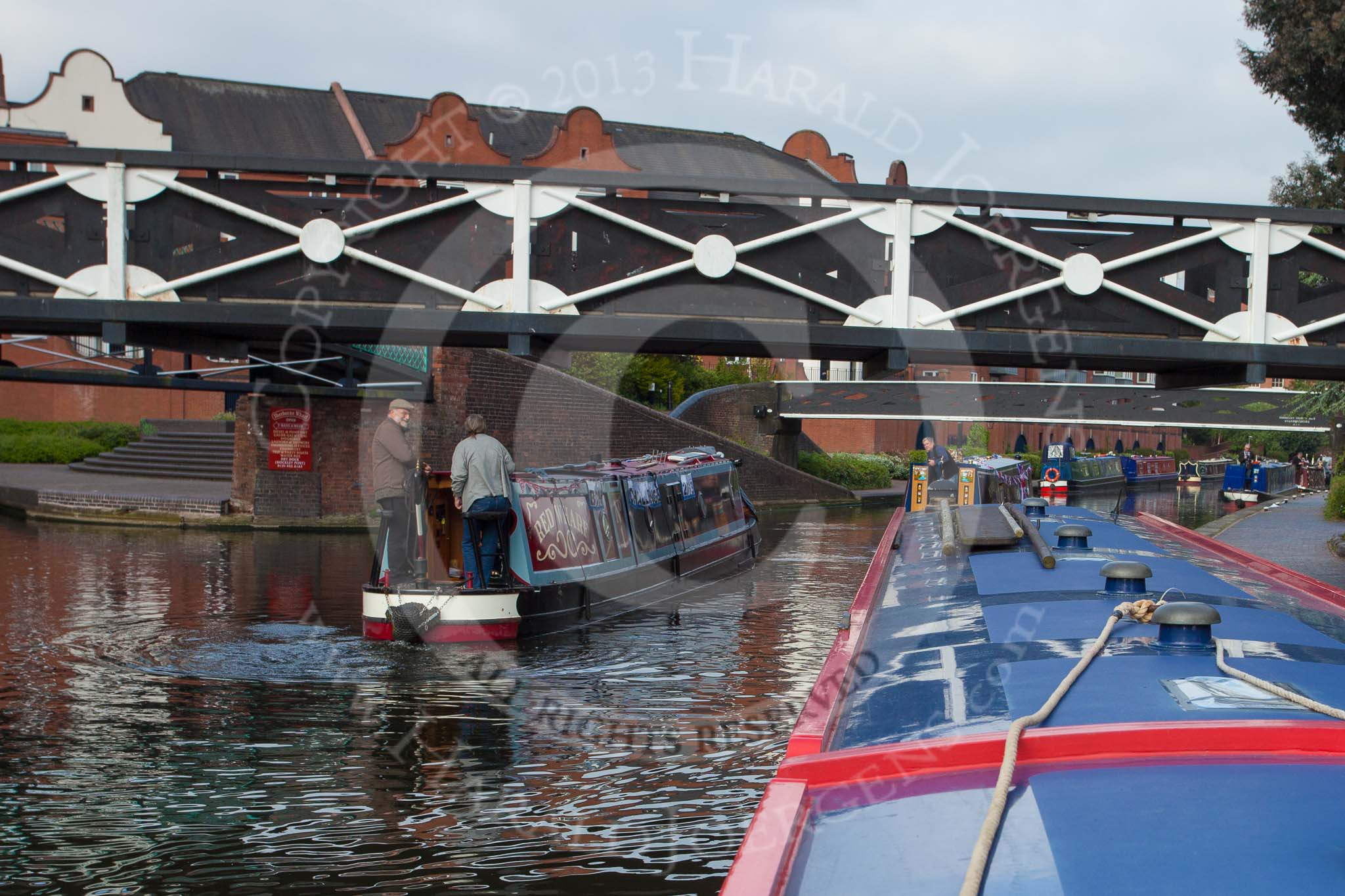 BCN Marathon Challenge 2013: The start of the BCN Marathon Challenge - NB "Firefly, NB "Red Wharf", and NB "Felonious Mongoose" at Old Turn Junction in the centre of Birmingham..
Birmingham Canal Navigation,


United Kingdom,
on 25 May 2013 at 08:00, image #31