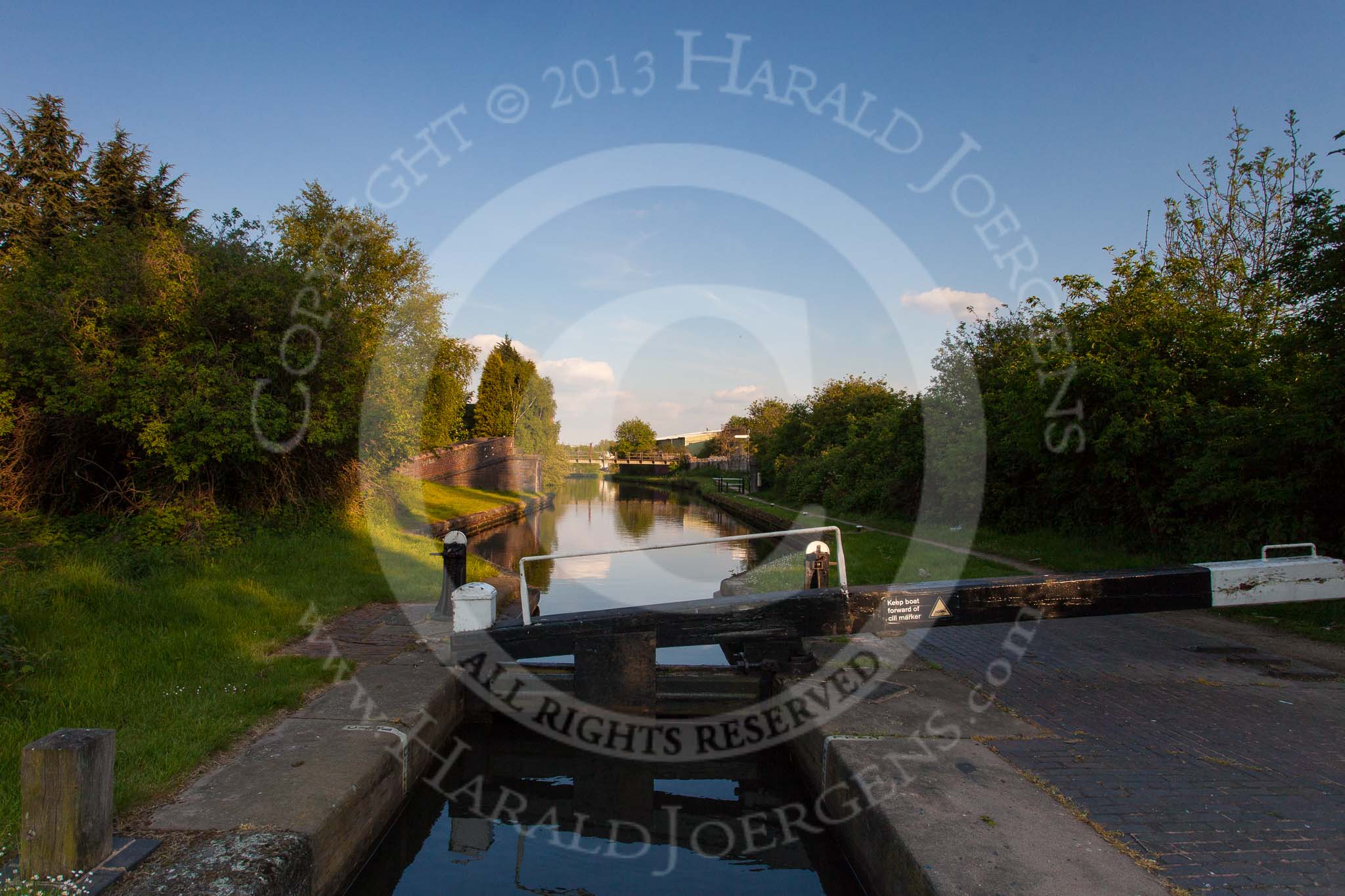 BCN Marathon Challenge 2013: Ryders Green Junction on the Wednesbury Old Canal, seen from Ryders Green Top Lock on the Walsall Canal..
Birmingham Canal Navigation,


United Kingdom,
on 25 May 2013 at 19:16, image #304