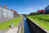Photo 1305251021205D25345HaraldJoergens BCN Marathon Challenge 2013: The Titford Canal - Oldbury Bottom Lock. The six Oldbury locks, restored by volunteers in the 1970s, climb up to the current summit of the whole BCN, at 511 feet..
Birmingham Canal Navigation,
United Kingdom,
on 25 May 2013 at 10:21, image #141