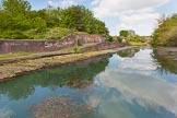 BCN Marathon Challenge 2013: The site of a former railway bridge (Bilston + Wolverhampton) at the Bradley Branch, once part of the long and winding Wednesday Oak Loop..
Birmingham Canal Navigation,


United Kingdom,
on 25 May 2013 at 15:38, image #217