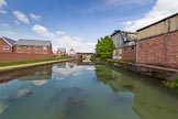 BCN Marathon Challenge 2013: Old industry on the east side of the Bradley Branch, next to Dudley Street Bridge. Two basins used to serve the industry on the right (GKN Sankey Ltd), a further basin on the left, new replaced by the modern housing development, served Bankfield Iron Works..
Birmingham Canal Navigation,


United Kingdom,
on 25 May 2013 at 15:49, image #220