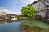 BCN Marathon Challenge 2013: Old industry on the east side of the Bradley Branch, next to Dudley Street Bridge. Two basins used to serve the industry on the right (GKN Sankey Ltd), a further basin on the left, new replaced by the modern housing development, served Bankfield Iron Works..
Birmingham Canal Navigation,


United Kingdom,
on 25 May 2013 at 15:49, image #221