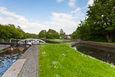 BCN Marathon Challenge 2013: Factory Bottom Lock on the BCN New Main Line, near Factory Junction, with sidepond and overflow weir on the right..
Birmingham Canal Navigation,


United Kingdom,
on 25 May 2013 at 18:02, image #261