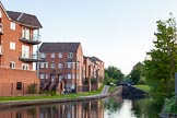 BCN Marathon Challenge 2013: Walsall No. 8 lock, the bottom lock of the eight Walsall Locks, with a modern housing development on the left..
Birmingham Canal Navigation,


United Kingdom,
on 26 May 2013 at 05:08, image #338