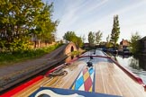 BCN Marathon Challenge 2013: NB "Felonious Mongoose" near Walsall Top Lock on the Walsall Branch Canal, heading for the Wyrley & Essington Canal. The factory bridge on the lefy once served Birchills Iron Foundry..
Birmingham Canal Navigation,


United Kingdom,
on 26 May 2013 at 06:18, image #353