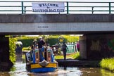 BCN Marathon Challenge 2013: "Welcome to Longwood Boat Club": Longwood Bridge on the Daw End Branch, the "finish line" of the BCN Marathon Challenge..
Birmingham Canal Navigation,


United Kingdom,
on 26 May 2013 at 14:06, image #414