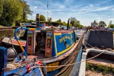 BCN Marathon Challenge 2013: Ex-British Waterways working boat "Atlas" at the finish of the BCN Marathon Challenge at Longwood Junction on the Daw End Branch..
Birmingham Canal Navigation,


United Kingdom,
on 26 May 2013 at 14:28, image #418