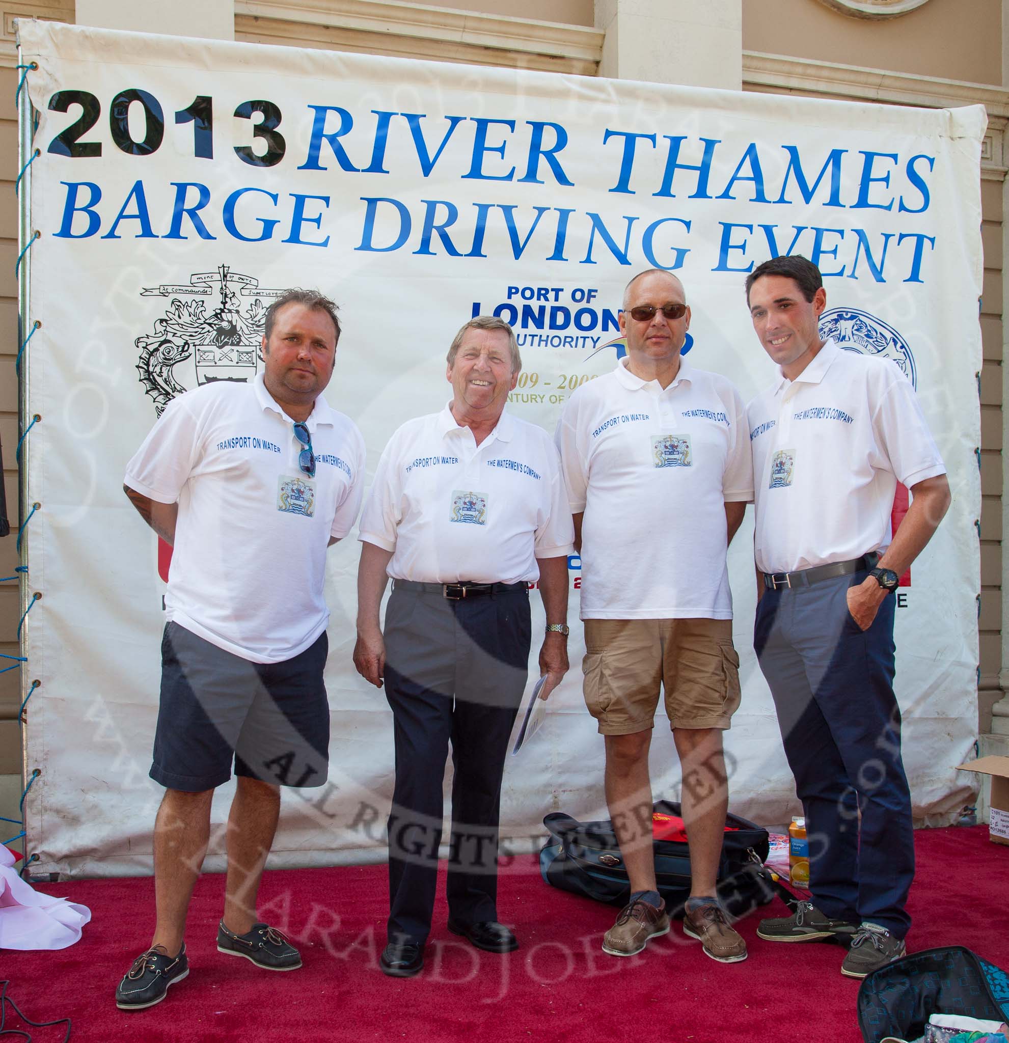 TOW River Thames Barge Driving Race 2013.
River Thames between Greenwich and Westminster,
London,

United Kingdom,
on 13 July 2013 at 10:09, image #16
