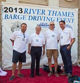 TOW River Thames Barge Driving Race 2013.
River Thames between Greenwich and Westminster,
London,

United Kingdom,
on 13 July 2013 at 10:09, image #16