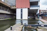 BCN Marathon Challenge 2014: Birmingham & Fazeley Canal, Farmers Bridge Locks: A modern building sits on top of the canal..
Birmingham Canal Navigation,


United Kingdom,
on 23 May 2014 at 14:47, image #31