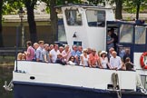 TOW River Thames Barge Driving Race 2014.
River Thames between Greenwich and Westminster,
London,

United Kingdom,
on 28 June 2014 at 12:21, image #46