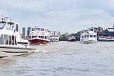 TOW River Thames Barge Driving Race 2014.
River Thames between Greenwich and Westminster,
London,

United Kingdom,
on 28 June 2014 at 12:22, image #47