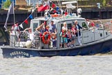 Photo 1406281227331D40555HaraldJoergens TOW River Thames Barge Driving Race 2014.
River Thames between Greenwich and Westminster,
London,
United Kingdom,
on 28 June 2014 at 12:27, image #61