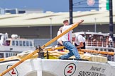 Photo 1406281228201D40566HaraldJoergens TOW River Thames Barge Driving Race 2014.
River Thames between Greenwich and Westminster,
London,
United Kingdom,
on 28 June 2014 at 12:28, image #64