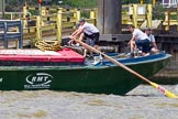 Photo 1406281232271D40704HaraldJoergens TOW River Thames Barge Driving Race 2014.
River Thames between Greenwich and Westminster,
London,
United Kingdom,
on 28 June 2014 at 12:32, image #86