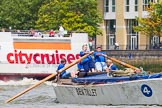 TOW River Thames Barge Driving Race 2014.
River Thames between Greenwich and Westminster,
London,

United Kingdom,
on 28 June 2014 at 12:49, image #146