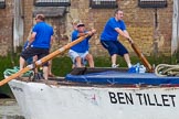 TOW River Thames Barge Driving Race 2014.
River Thames between Greenwich and Westminster,
London,

United Kingdom,
on 28 June 2014 at 12:59, image #180