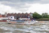 TOW River Thames Barge Driving Race 2014.
River Thames between Greenwich and Westminster,
London,

United Kingdom,
on 28 June 2014 at 13:15, image #213