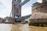 TOW River Thames Barge Driving Race 2014.
River Thames between Greenwich and Westminster,
London,

United Kingdom,
on 28 June 2014 at 13:20, image #222