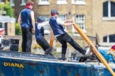 TOW River Thames Barge Driving Race 2014.
River Thames between Greenwich and Westminster,
London,

United Kingdom,
on 28 June 2014 at 13:24, image #227