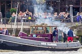 TOW River Thames Barge Driving Race 2014.
River Thames between Greenwich and Westminster,
London,

United Kingdom,
on 28 June 2014 at 13:53, image #323