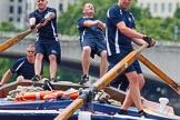 TOW River Thames Barge Driving Race 2014.
River Thames between Greenwich and Westminster,
London,

United Kingdom,
on 28 June 2014 at 13:57, image #348