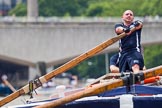 TOW River Thames Barge Driving Race 2014.
River Thames between Greenwich and Westminster,
London,

United Kingdom,
on 28 June 2014 at 13:57, image #349