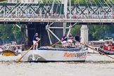 TOW River Thames Barge Driving Race 2014.
River Thames between Greenwich and Westminster,
London,

United Kingdom,
on 28 June 2014 at 13:58, image #354