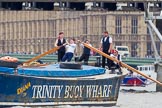 TOW River Thames Barge Driving Race 2014.
River Thames between Greenwich and Westminster,
London,

United Kingdom,
on 28 June 2014 at 13:59, image #360