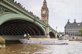 TOW River Thames Barge Driving Race 2014.
River Thames between Greenwich and Westminster,
London,

United Kingdom,
on 28 June 2014 at 14:13, image #395