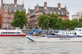 TOW River Thames Barge Driving Race 2014.
River Thames between Greenwich and Westminster,
London,

United Kingdom,
on 28 June 2014 at 14:15, image #402