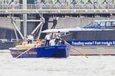 TOW River Thames Barge Driving Race 2014.
River Thames between Greenwich and Westminster,
London,

United Kingdom,
on 28 June 2014 at 14:28, image #412