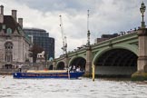TOW River Thames Barge Driving Race 2014.
River Thames between Greenwich and Westminster,
London,

United Kingdom,
on 28 June 2014 at 14:31, image #416