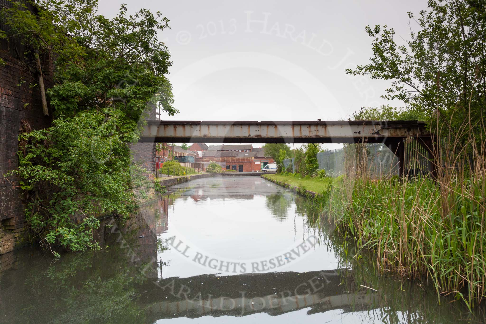 BCN 24h Marathon Challenge 2015: An old works bridge over the BCN Engine Arm..
Birmingham Canal Navigations,



on 23 May 2015 at 11:06, image #80