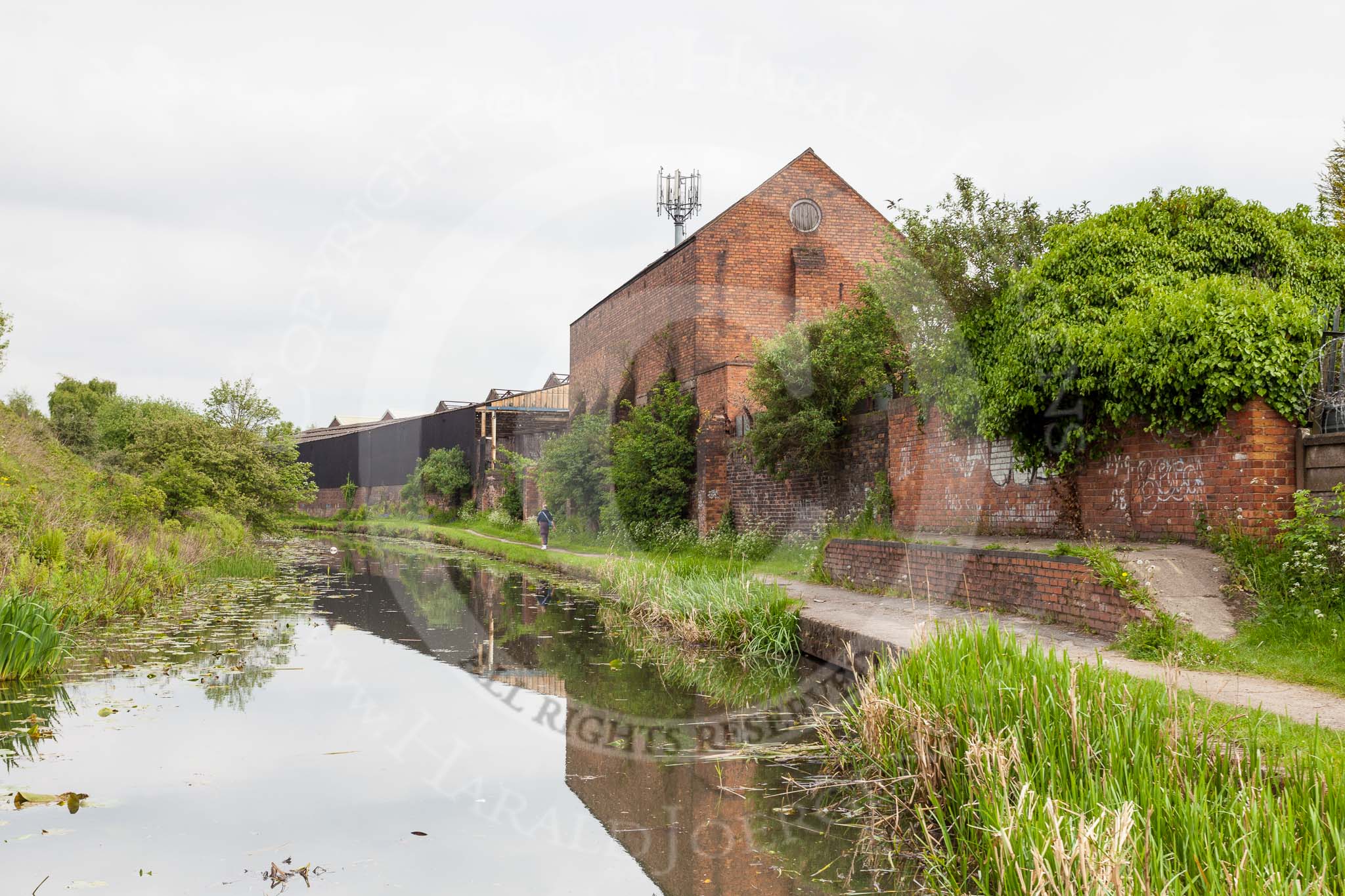 BCN 24h Marathon Challenge 2015: The site of Darlaston Iron and Steel Works next to the Walsall Canal.
Birmingham Canal Navigations,



on 23 May 2015 at 16:36, image #135