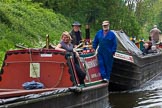 BCN 24h Marathon Challenge 2015: Meeting working narrow boats "Nuneaton" and "Brighton" on the BCN Old Main Line near Smethwick Summit Tunnel.
Birmingham Canal Navigations,



on 23 May 2015 at 11:30, image #89