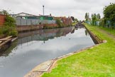 Photo 1505231342165D20537HaraldJoergens BCN 24h Marathon Challenge 2015: "Felonious Mongoose" leaving Ryders Green top lock.
Birmingham Canal Navigations,
on 23 May 2015 at 13:42, image #113