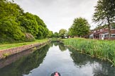 Photo 1505240628325D20820HaraldJoergens BCN 24h Marathon Challenge 2015: In Holly Bank Basin (Short Heath Branch) at the Wyrey & Essington Canal, looking towards the terminus. It's a former colliery basin, initially serving the mines at New Invention, land later Holly Bank Colliery..
Birmingham Canal Navigations,
on 24 May 2015 at 06:28, image #148
