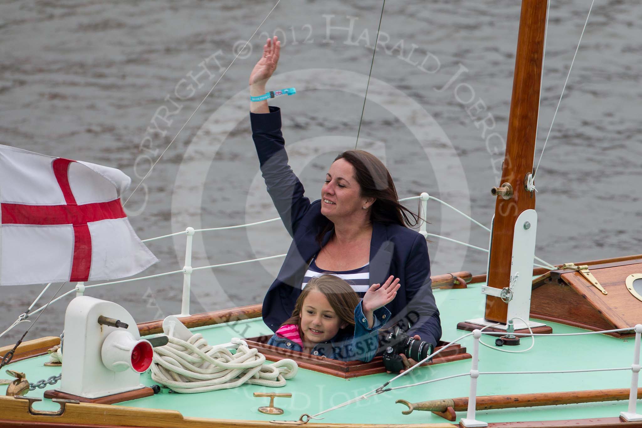 Thames Diamond Jubilee Pageant: DUNKIRK LITTLE SHIPS-L'Orage (H35)..
River Thames seen from Battersea Bridge,
London,

United Kingdom,
on 03 June 2012 at 15:17, image #313